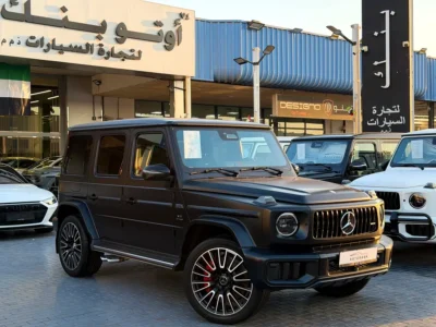 2026 Mercedes-Benz G-Class G 63 AMG 4.0L V8 Biturbo Engine Grey Black SUV Korean Specs