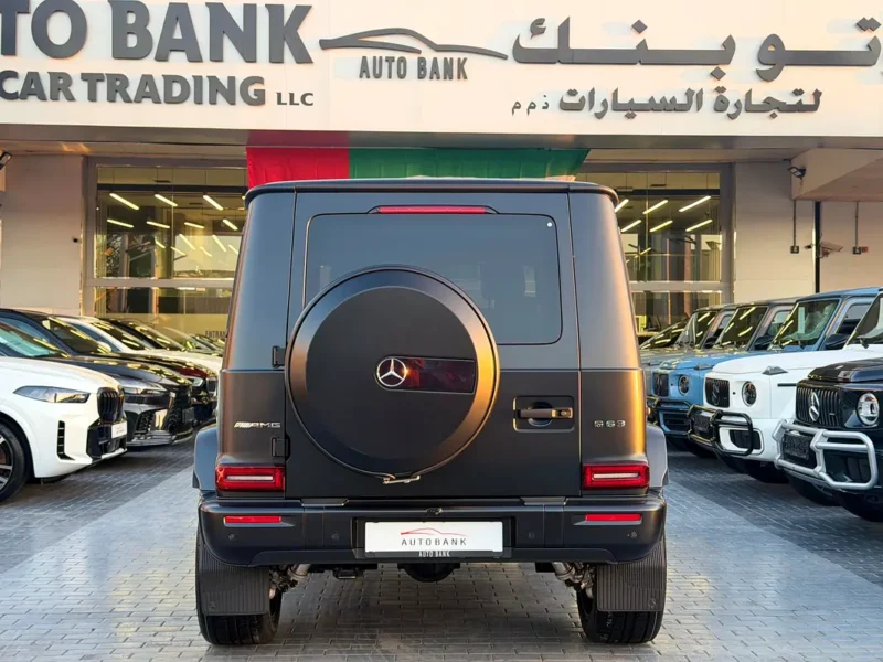 2026 Mercedes-Benz G-Class G 63 AMG 4.0L V8 Biturbo Engine Grey Black SUV Korean Specs