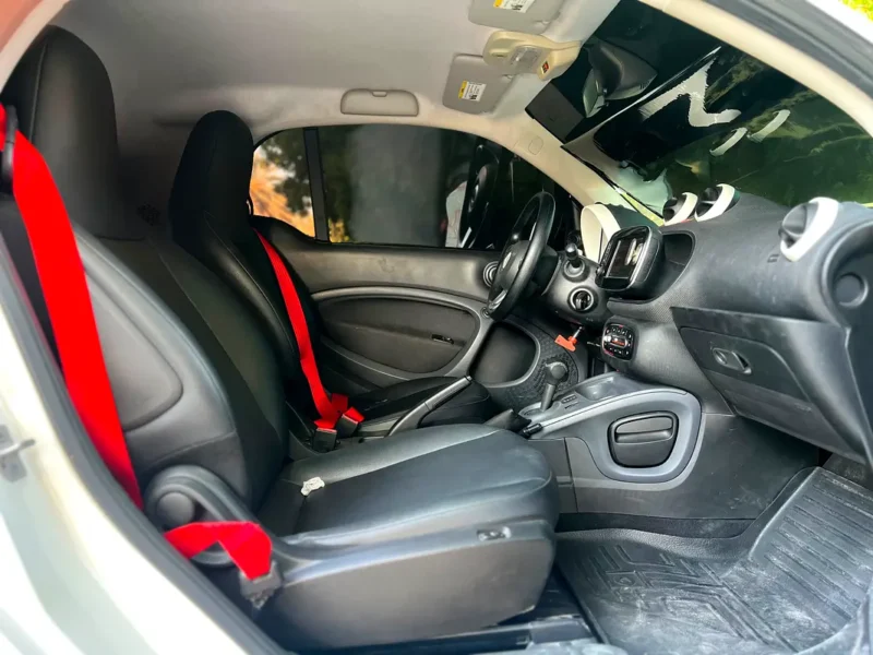 2016 Smart Fortwo Prime 3-cylinder Turbocharged Petrol Engine White Black Hatchback US Specs