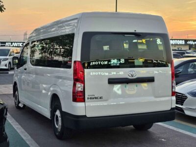 2026 Toyota Hiace DX PASSENGER 3.5 Litres V6 Petrol Engine AT White Grey Van GCC Specs