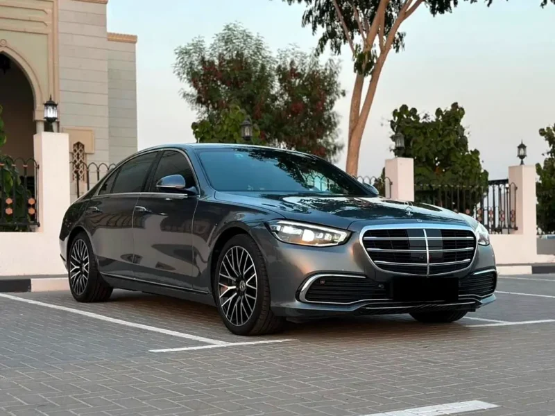 2024 Mercedes-Benz S-Class S 450 6 Cylinders Petrol Engine Grey Black Sedan Korean Specs