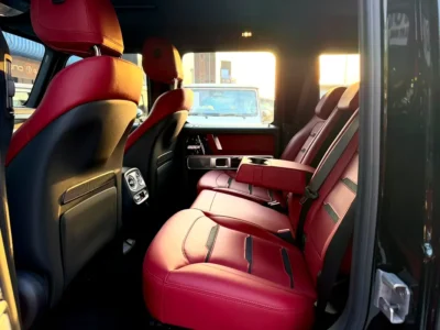 2026 Mercedes-Benz G-Class G 63 AMG 4.0L V8 Biturbo Engine Black Red SUV Korean Specs