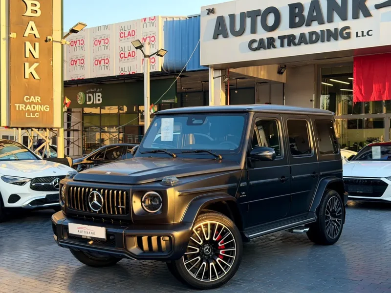 2026 Mercedes-Benz G-Class G 63 AMG 4.0L V8 Biturbo Engine Grey Black SUV Korean Specs