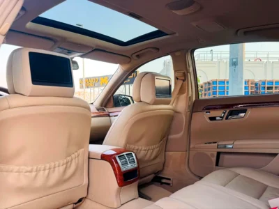 2009 Mercedes-Benz S-Class S 350L 6 Cylinders Petrol Engine Brown Beige Sedan Pristine Condition
