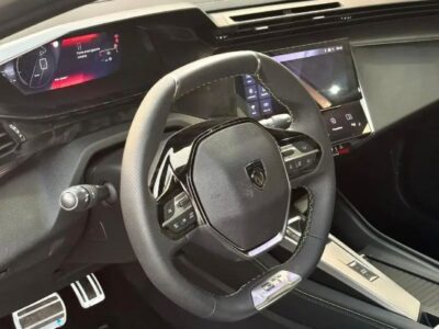 2024 Peugeot 408 1.6L Turbo PureTech 4 Cylinders Petrol Engine White Blue Sedan GCC
