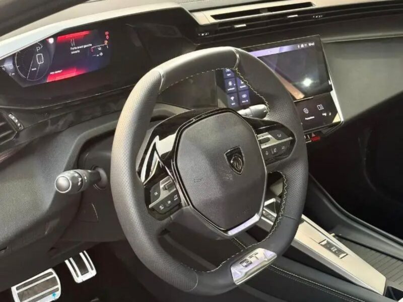 2024 Peugeot 408 1.6L Turbo PureTech 4 Cylinders Petrol Engine White Blue Sedan GCC