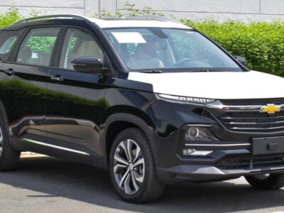 2024 Chevrolet Captiva 1.5-Liter Turbocharged 4-Cylinder Petrol Engine Black Tan SUV GCC