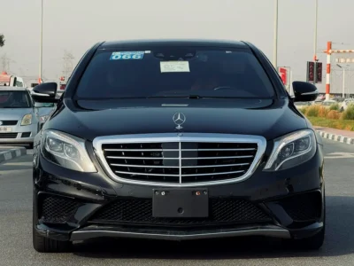 2014 Mercedes-Benz S-Class S 63 AMG 4MATIC 8 Cylinders Petrol Engine Black Sedan CLEAN TITLE
