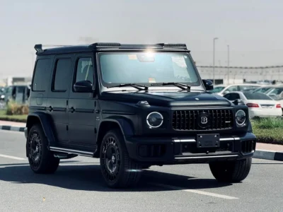 2025 Mercedes-Benz G-Class G 63 AMG 8 Cylinders Black SUV BRABUS BODY KIT NIGHT PACKAGE