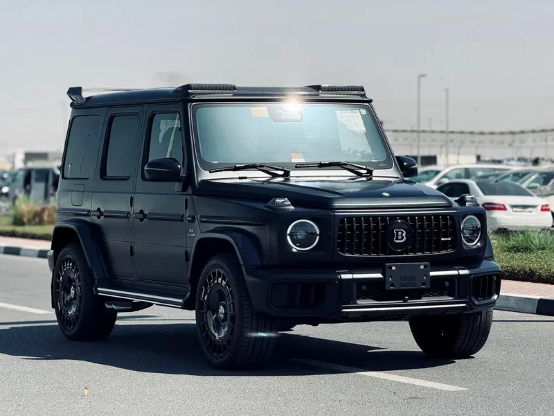 2025 Mercedes-Benz G-Class G 63 AMG 8 Cylinders Black SUV BRABUS BODY KIT NIGHT PACKAGE