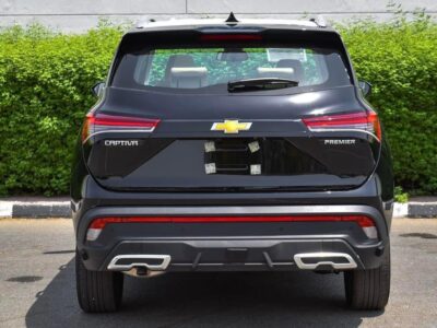 2024 Chevrolet Captiva 1.5-Liter Turbocharged 4-Cylinder Petrol Engine Black Tan SUV GCC