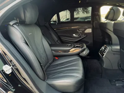 2014 Mercedes-Benz S-Class S 63 AMG 4MATIC 8 Cylinders Petrol Engine Black Sedan CLEAN TITLE