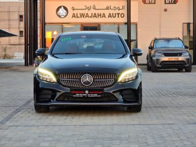 2020 Mercedes-Benz C 300 2.0-liter turbo 4-cylinder Petrol Engine Black Red Sedan Canadian Specs