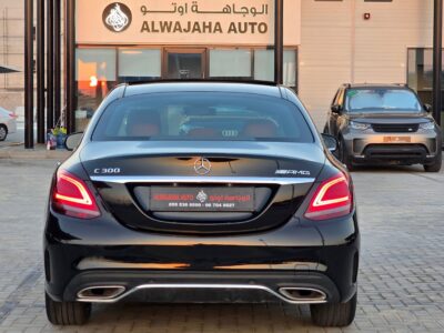 2020 Mercedes-Benz C 300 2.0-liter turbo 4-cylinder Petrol Engine Black Red Sedan Canadian Specs