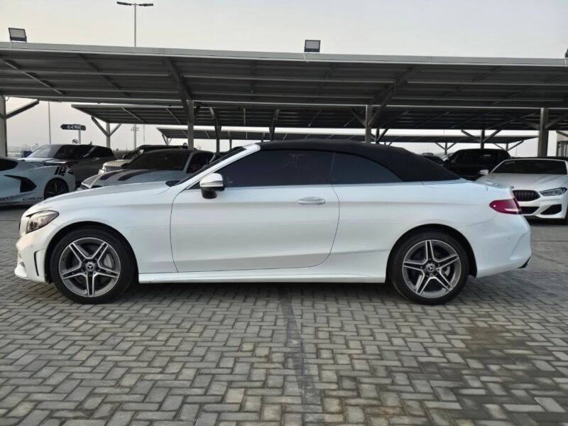 2023 Mercedes-Benz C300 4MATIC Coupe 2.0-liter turbocharged inline-4 White Brown US Specs