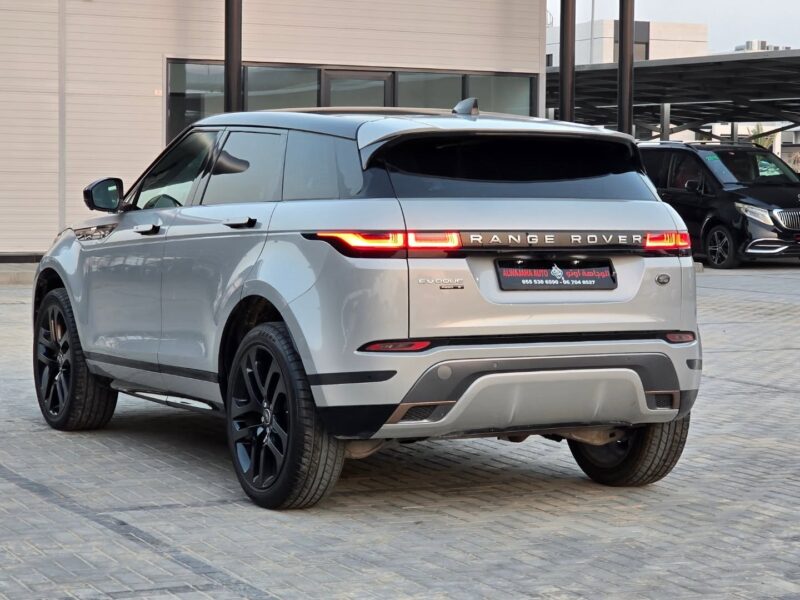 2020 Land Rover Range Rover Evoque P250 2.0-liter turbocharged inline-4 Grey SUV US Specs