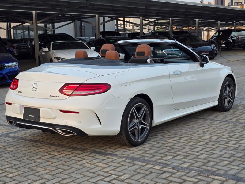 2023 Mercedes-Benz C300 4MATIC Coupe 2.0-liter turbocharged inline-4 White Brown US Specs
