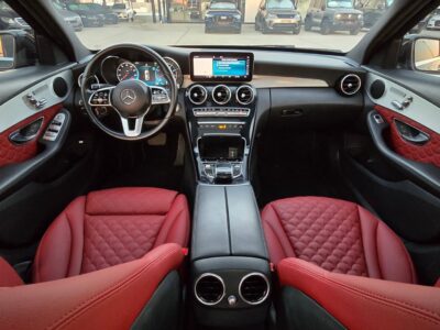 2020 Mercedes-Benz C 300 2.0-liter turbo 4-cylinder Petrol Engine Black Red Sedan Canadian Specs