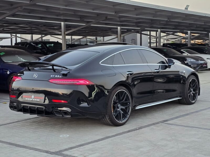 2020 Mercedes-Benz AMG GT 63 S 4MATIC+ 4.0-liter twin-turbocharged V8 Black Brown Sedan