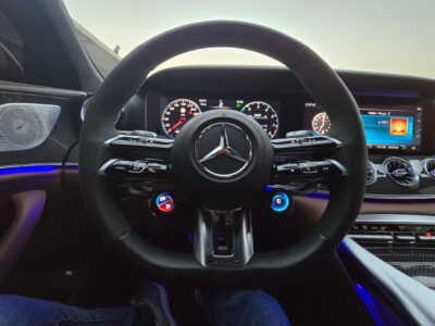 2020 Mercedes-Benz AMG GT 63 S 4MATIC+ 4.0-liter twin-turbocharged V8 Black Brown Sedan