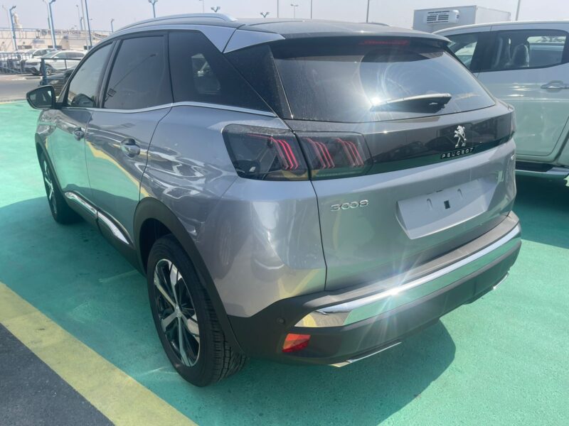 2026 Peugeot 3008 1.6L Turbo PureTech 4 Cylinders Petrol Engine Grey Red SUV GCC Specs