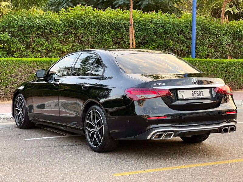 2021 Mercedes-Benz E350 2.0-liter Turbocharged 4-Cylinder Engine Black Sedan US Specs