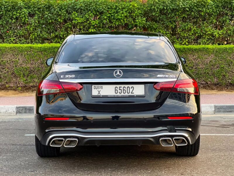 2021 Mercedes-Benz E350 2.0-liter Turbocharged 4-Cylinder Engine Black Sedan US Specs