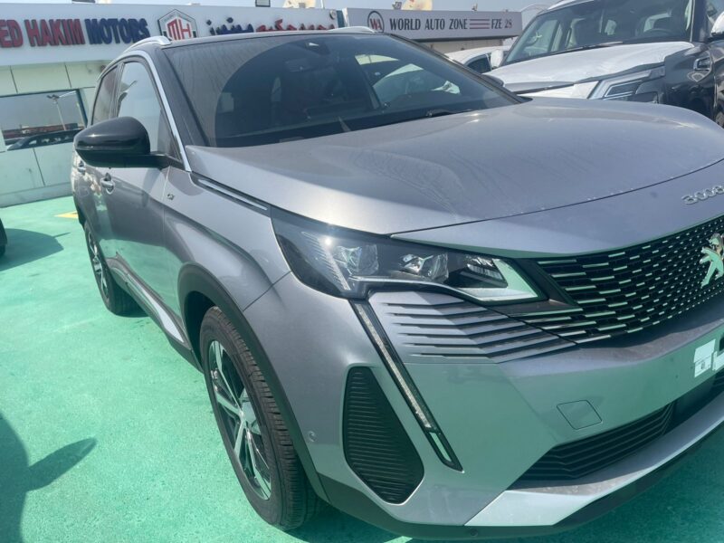2026 Peugeot 3008 1.6L Turbo PureTech 4 Cylinders Petrol Engine Grey Red SUV GCC Specs