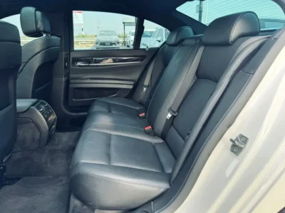 2010 BMW 7-Series 740i 3.0 Litres 6 Cylinders Petrol Engine White Black Sedan Excellent Condition