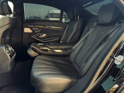 2014 Mercedes-Benz S-Class S 63 AMG 4MATIC 8 Cylinders Petrol Engine Black Sedan CLEAN TITLE