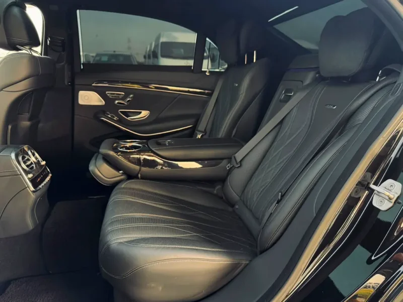 2014 Mercedes-Benz S-Class S 63 AMG 4MATIC 8 Cylinders Petrol Engine Black Sedan CLEAN TITLE