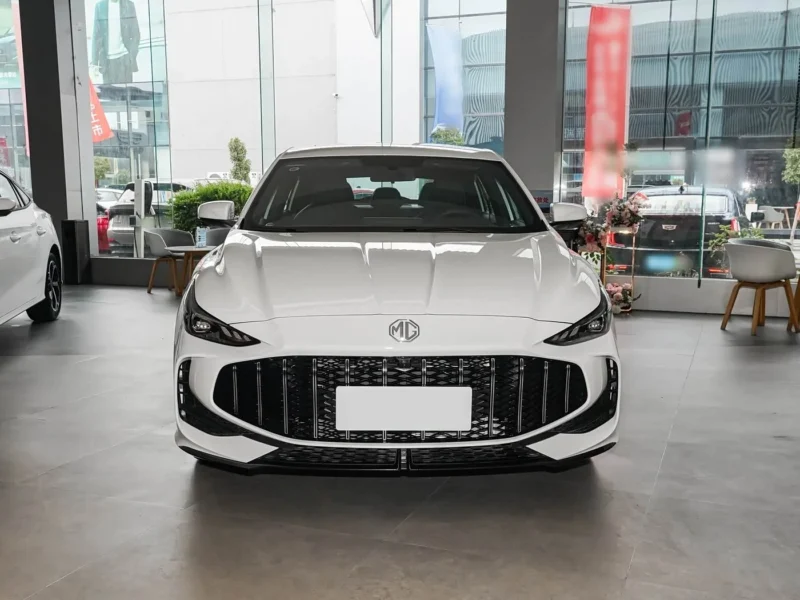 2026 MG 5 Global Luxury Edition 1.5L Naturally Aspirated 4-Cylinder Engine White Black Sedan