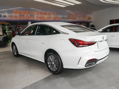 2026 MG 5 Global Luxury Edition 1.5L Naturally Aspirated 4-Cylinder Engine White Black Sedan
