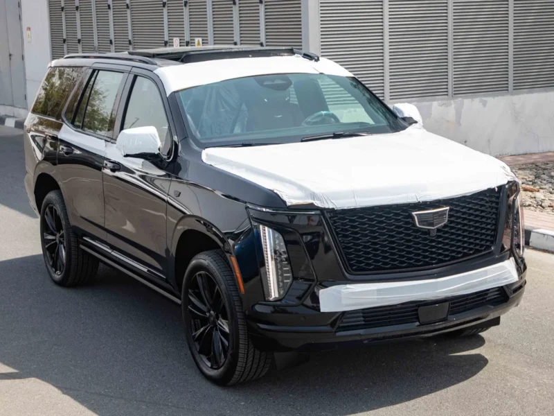 2025 Cadillac Escalade SPORT Onyx Pack 6.2L V8 Naturally Aspirated Black Burgundy SUV GCC