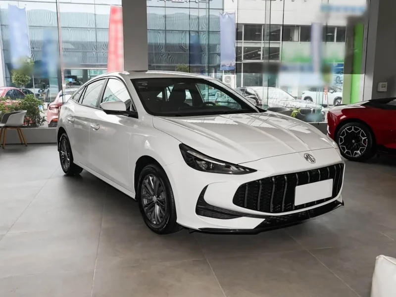 2026 MG 5 Global Luxury Edition 1.5L Naturally Aspirated 4-Cylinder Engine White Black Sedan