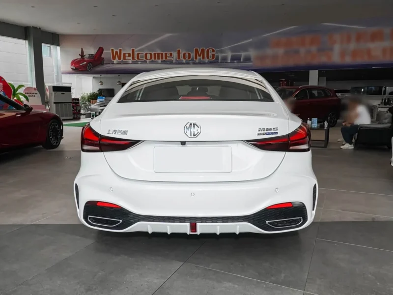 2026 MG 5 Global Luxury Edition 1.5L Naturally Aspirated 4-Cylinder Engine White Black Sedan