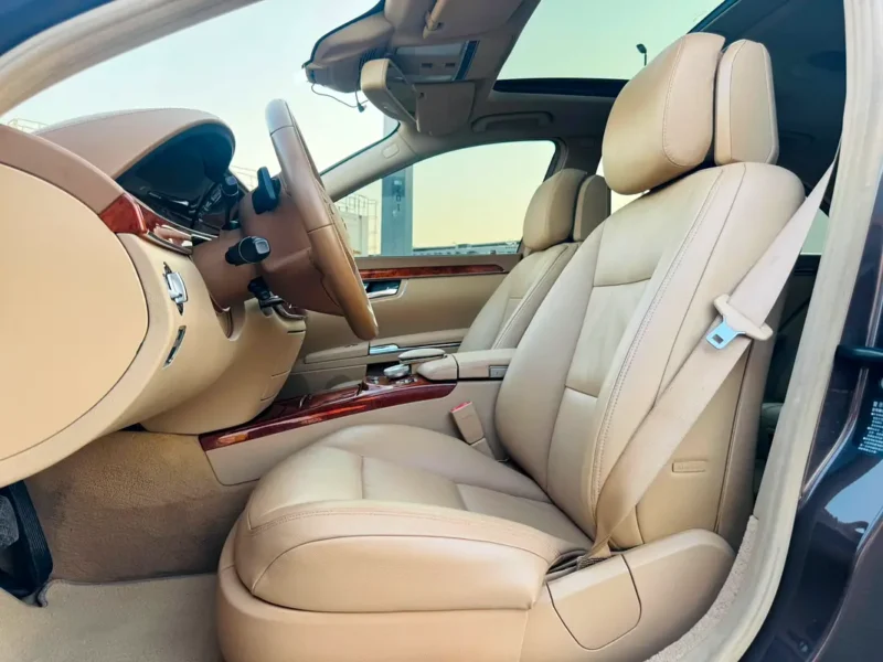 2009 Mercedes-Benz S-Class S 350L 6 Cylinders Petrol Engine Brown Beige Sedan Pristine Condition