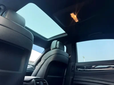 2010 BMW 7-Series 740i 3.0 Litres 6 Cylinders Petrol Engine White Black Sedan Excellent Condition