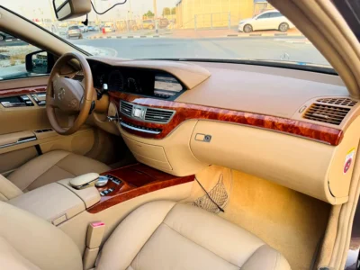 2009 Mercedes-Benz S-Class S 350L 6 Cylinders Petrol Engine Brown Beige Sedan Pristine Condition