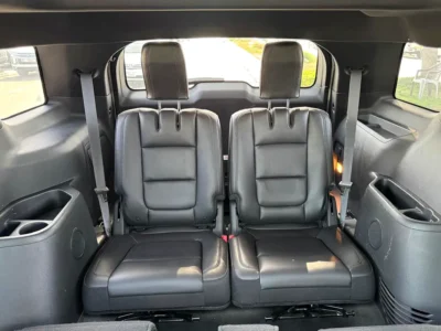 2014 Ford Explorer XLT 6 Cylinders Petrol Engine White Black SUV Neat and Clean Car