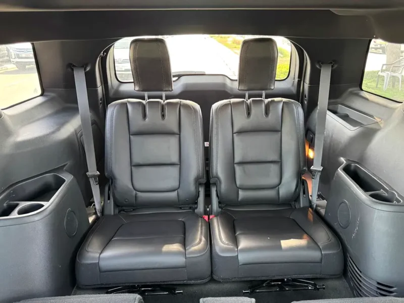 2014 Ford Explorer XLT 6 Cylinders Petrol Engine White Black SUV Neat and Clean Car