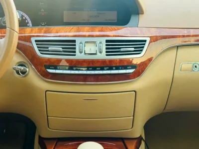 2009 Mercedes-Benz S-Class S 350L 6 Cylinders Petrol Engine Brown Beige Sedan Pristine Condition