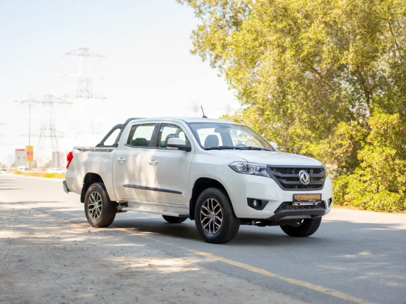 2024 Dongfeng Rich 6 Double Cabin 2.2L 4 Cylinders Diesel Engine White Black Pickup Truck GCC