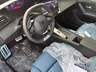 2024 Peugeot 408 1.6L Turbo PureTech 4 Cylinders Petrol Engine White Blue Sedan GCC