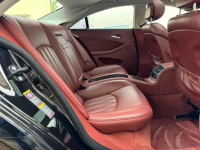 2008 Mercedes-Benz CLS-Class CLS 350 6 Cylinders Petrol Engine Black Red Sedan CLEAN TITLE