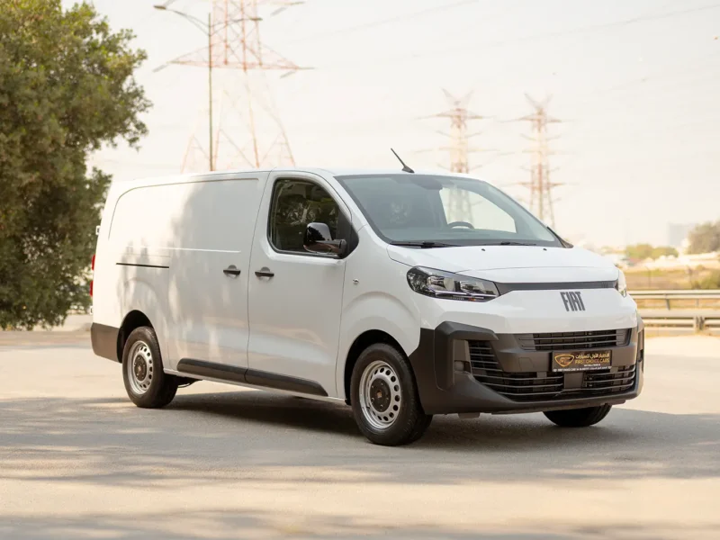 2025 Fiat Scudo Delivery Van 2.0 Litres 4 Cylinders Diesel Engine White Grey Panel Van GCC Specs