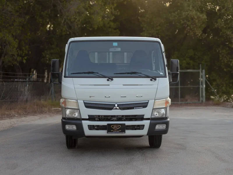 2024 Mitsubishi Canter Double Cabin Cargo Body 3.0L 4 Cylinders Diesel Engine White Grey Truck