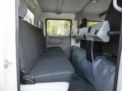 2024 Mitsubishi Canter Double Cabin Cargo Body 3.0L 4 Cylinders Diesel Engine White Grey Truck