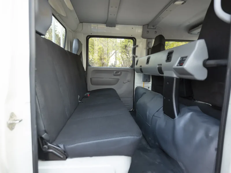 2024 Mitsubishi Canter Double Cabin Cargo Body 3.0L 4 Cylinders Diesel Engine White Grey Truck