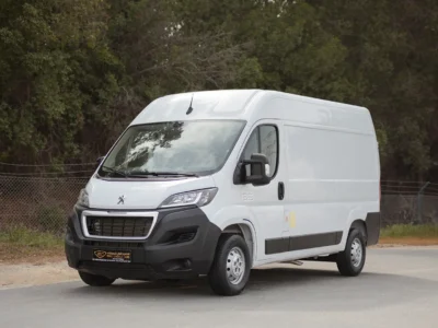 2023 Peugeot Boxer L2h2 Manual 2.2L 4 Cylinders Diesel Engine White Grey Panel Van GCC